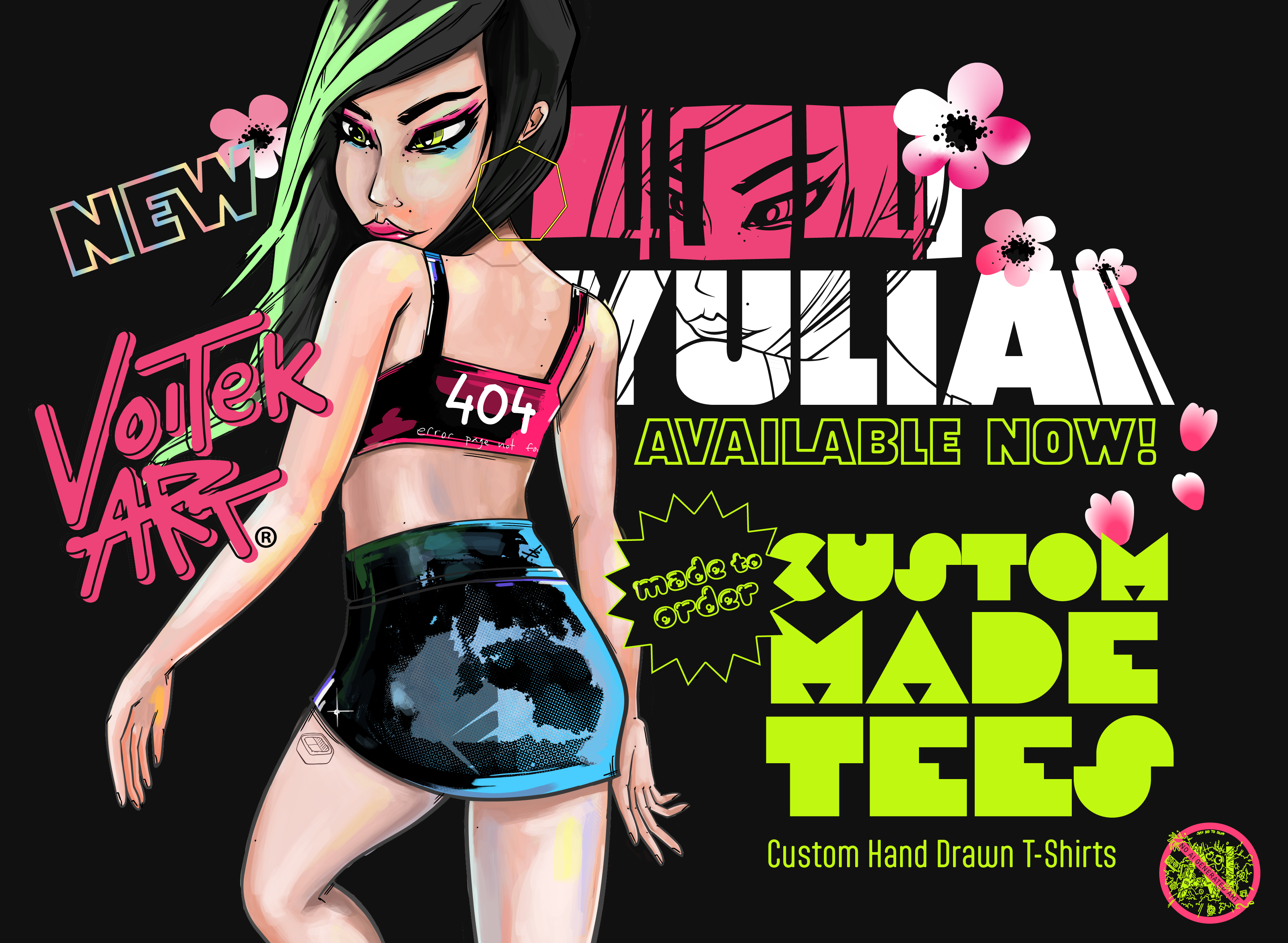 bully girls ad poster